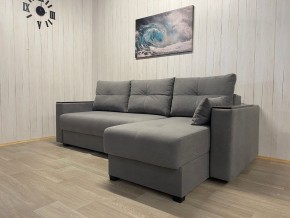 Диван угловой Комфорт-3 (НПБ+МДФ) велюр Galaxy Lite 26 в Шадринске - shadrinsk.mebel24.online | фото 2