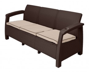 Диван Yalta Sofa 3 Set (Ялта) шоколадный в Шадринске - shadrinsk.mebel24.online | фото