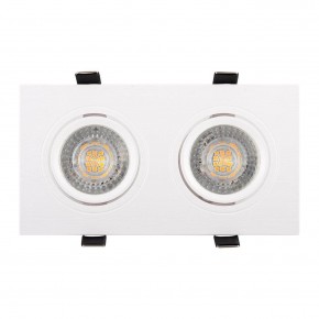 DK3022-WH Встраиваемый светильник, IP 20, 10 Вт, GU5.3, LED, белый, пластик в Шадринске - shadrinsk.mebel24.online | фото 2