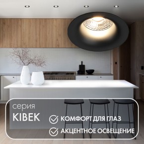 DK3024-BK Встраиваемый светильник, IP 20, 10 Вт, GU5.3, LED, черный, пластик в Шадринске - shadrinsk.mebel24.online | фото 3