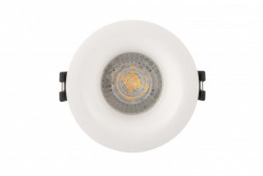 DK3024-WH Встраиваемый светильник, IP 20, 10 Вт, GU5.3, LED, белый, пластик в Шадринске - shadrinsk.mebel24.online | фото 1