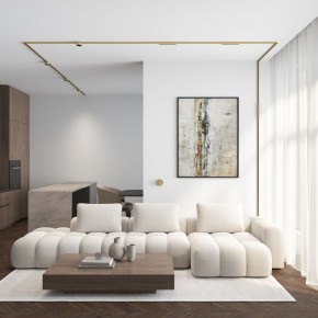 DK5072-SB Бра SHINE WALL со светодиодом, D104*H68, IP20, 3000К, 3W, RA?90, сатинированная латунь, алюминий в Шадринске - shadrinsk.mebel24.online | фото 6