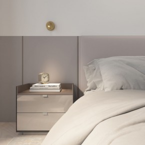 DK5072-SB Бра SHINE WALL со светодиодом, D104*H68, IP20, 3000К, 3W, RA?90, сатинированная латунь, алюминий в Шадринске - shadrinsk.mebel24.online | фото 9