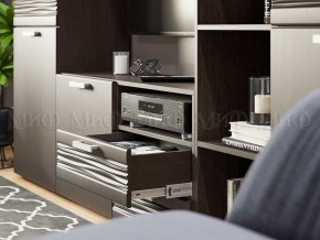 АСТИ Гостиная Вариант №1 МДФ (Венге) в Шадринске - shadrinsk.mebel24.online | фото 2