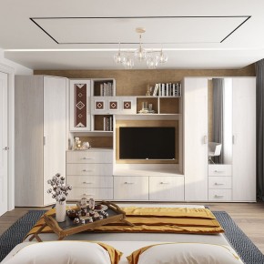 Гостиная Белла (модульная) ясень белый в Шадринске - shadrinsk.mebel24.online | фото