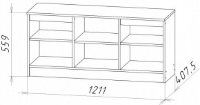 НИЦЦА Гостиная (модульная) в Шадринске - shadrinsk.mebel24.online | фото 3