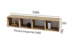 ХЛОЯ Гостиная (Дуб Вотан/Обсидиан) модульная в Шадринске - shadrinsk.mebel24.online | фото 8