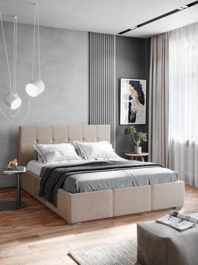 Интерьерная Кровать Рио Бежевый 1400x2000 в Шадринске - shadrinsk.mebel24.online | фото
