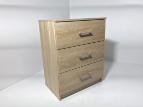 Комод 3 ящика (дуб сонома) в Шадринске - shadrinsk.mebel24.online | фото