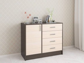 Комод Катрин-6 венге/дуб молочный в Шадринске - shadrinsk.mebel24.online | фото