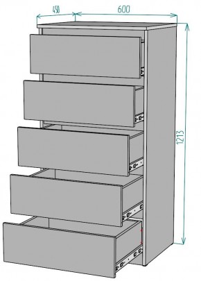 Комод Мальта K132 в Шадринске - shadrinsk.mebel24.online | фото 2