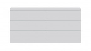 Комод Варма 6Д большой с шестью выдвижными ящиками, цвет белый в Шадринске - shadrinsk.mebel24.online | фото 2