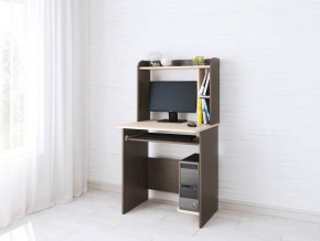 Компьютерный стол Грета-1 венге/дуб молочный в Шадринске - shadrinsk.mebel24.online | фото
