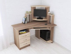 Компьютерный стол Грета-7 ясень шимо/дуб сонома в Шадринске - shadrinsk.mebel24.online | фото