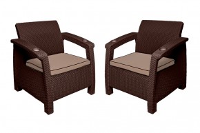 Комплект на балкон Yalta Balcony Set (Ялта) шоколадный в Шадринске - shadrinsk.mebel24.online | фото 4