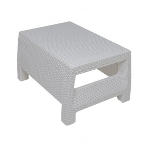 Комплект на балкон Yalta Premium Balcony Set (Ялта) белый (+подушки под спину) в Шадринске - shadrinsk.mebel24.online | фото 2