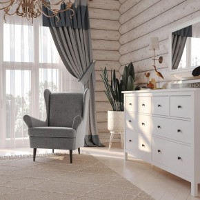 Кресло для отдыха Вало серый, ткань рогожка в Шадринске - shadrinsk.mebel24.online | фото 2