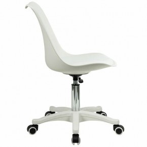 Кресло стул BRABIX "Eames MG-310 PL", пластик белый, экокожа белая, 532926 в Шадринске - shadrinsk.mebel24.online | фото 3