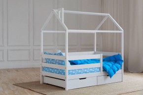 Кровать-домик 80*160 Белый в Шадринске - shadrinsk.mebel24.online | фото 4
