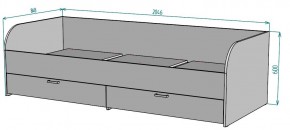 Кровать Ольга L54 (800*2000) в Шадринске - shadrinsk.mebel24.online | фото 2