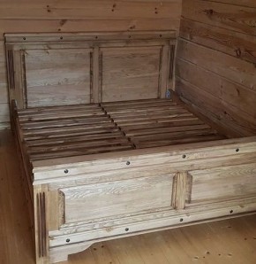 Кровать "Викинг 01" 1400 массив в Шадринске - shadrinsk.mebel24.online | фото 2