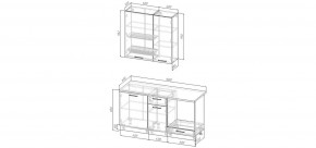 Кухонный гарнитур Антик 1600 h950 (Стол. 26мм) в Шадринске - shadrinsk.mebel24.online | фото 2