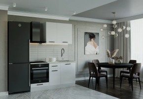 Кухонный гарнитур Белый Глянец 1600 (Стол. 38мм) в Шадринске - shadrinsk.mebel24.online | фото