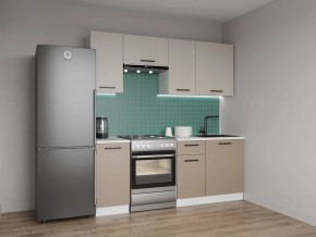 Кухонный гарнитур Каппучино 2000 (Стол. 38мм) в Шадринске - shadrinsk.mebel24.online | фото