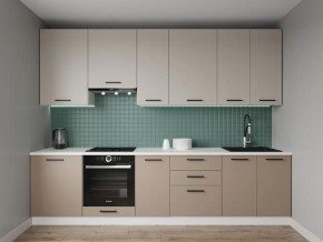 Кухонный гарнитур Каппучино 3000 h950 (Стол. 38мм) в Шадринске - shadrinsk.mebel24.online | фото