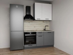 Кухонный гарнитур Меренга 1600 h950 (Стол. 26мм) в Шадринске по цене 35 240 руб. Кухонный гарнитур Меренга 1600 h950 (Стол. 26мм) в Шадринске - shadrinsk.mebel24.online | фото