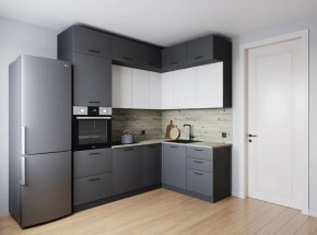 Кухонный гарнитур Меренга 2200*1700 (Стол. 26мм) в Шадринске - shadrinsk.mebel24.online | фото
