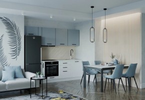 Кухонный гарнитур Ниагара 2550 (Стол. 26мм) в Шадринске - shadrinsk.mebel24.online | фото 1