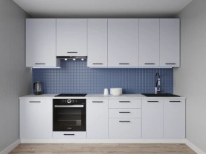 Кухонный гарнитур Смоки 2400 h950 (Стол. 38 мм) в Шадринске - shadrinsk.mebel24.online | фото 1