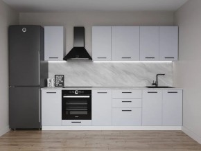 Кухонный гарнитур Смоки 2800 (Стол. 38 мм) в Шадринске - shadrinsk.mebel24.online | фото 1