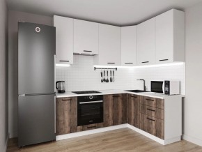 Кухонный гарнитур Старое Дерево 2200*1600 h950 (Стол. 38мм) в Шадринске - shadrinsk.mebel24.online | фото