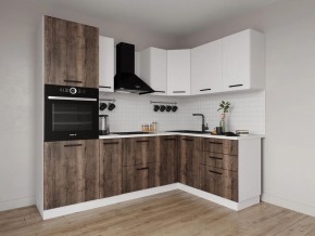 Кухонный гарнитур Старое Дерево 2400*1600 (Стол. 38мм) в Шадринске - shadrinsk.mebel24.online | фото
