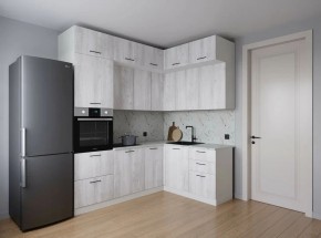 Кухонный гарнитур угловой Пайн 2200*1700 (Стол. 38мм) в Шадринске - shadrinsk.mebel24.online | фото 1