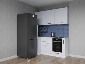 Кухонный гарнитур угловой Смоки 1000*1800 (Стол. 26мм) в Шадринске - shadrinsk.mebel24.online | фото 1