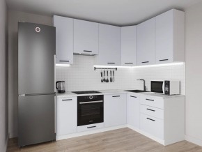 Кухонный гарнитур угловой Смоки 2200*1600 h950 (Стол. 26мм) в Шадринске - shadrinsk.mebel24.online | фото 1