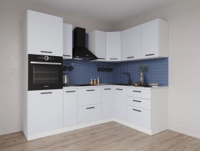 Кухонный гарнитур угловой Смоки 2400*1600 (Стол. 26мм) в Шадринске - shadrinsk.mebel24.online | фото 1