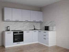 Кухонный гарнитур угловой Смоки 2600*1600 (Стол. 38 мм) в Шадринске - shadrinsk.mebel24.online | фото 1