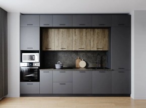 Кухонный гарнитур Умбра 3400 (Стол. 26мм) в Шадринске - shadrinsk.mebel24.online | фото 1