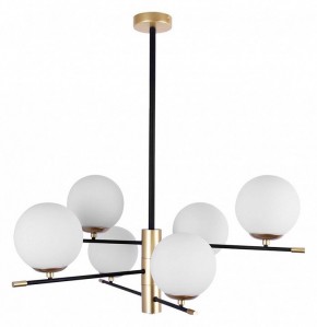 Люстра на штанге Arte Lamp Arkab A2225LM-6BK в Шадринске - shadrinsk.mebel24.online | фото