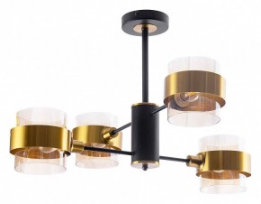 Люстра на штанге Arte Lamp Carlo A8205SP-4BK в Шадринске - shadrinsk.mebel24.online | фото