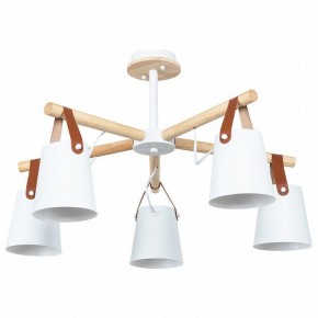 Люстра на штанге Arte Lamp Thomas A7032PL-5WH в Шадринске - shadrinsk.mebel24.online | фото