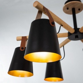 Люстра на штанге Arte Lamp Thomas A7032PL-6BK в Шадринске - shadrinsk.mebel24.online | фото 3