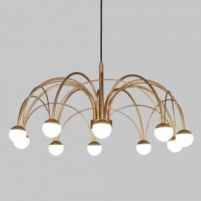 Люстра на штанге Eurosvet Ragno 90030/10 LED золото в Шадринске - shadrinsk.mebel24.online | фото 4