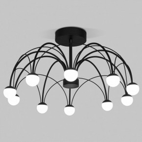 Люстра на штанге Eurosvet Ragno 90035/10 LED черный в Шадринске - shadrinsk.mebel24.online | фото