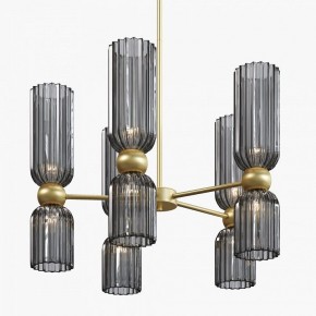 Люстра на штанге Maytoni Antic MOD302PL-10GR в Шадринске - shadrinsk.mebel24.online | фото 4