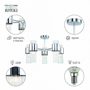 Люстра на штанге Rivoli Deborah Б0055524 в Шадринске - shadrinsk.mebel24.online | фото 2